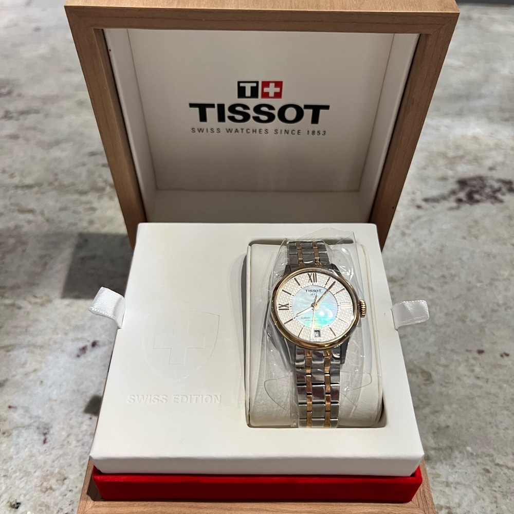 Women’s Tissot Two-Tone Stainless Steel Bracelet Watch